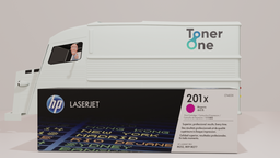 [CF403X|TONER] Genuine HP 201A|201X Standard and High Capacity Laserjet Toner Cartridges - CF403A-CF403X-Magenta