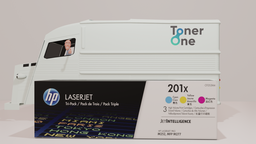 [CF253XM|TONER] Genuine HP 201X Tripack Laserjet Toner Cartridges -CF253XM -Tricolor