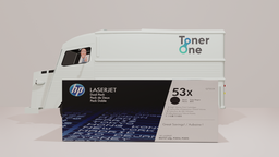 [Q7553XD|TONER|B--] Genuine HP 53A|53X Standard and High Capacity Black Toner Cartridges