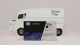 [CE255X|TONER] Genuine HP 55A|55X Standard and High Capacity Black Toner Cartridges