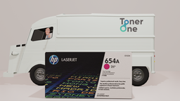 [CF333A|TONER] Genuine HP 654A Standard Capacity Laserjet Toner Cartridges - CF333A - Magenta
