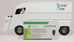 [C232HK0|TONER] High Capacity Lexmark C232HK0 Toner Cartridge (Return Program) - Black