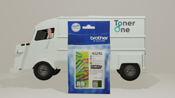 [LC-422XL Multipack|INK] Brother Original LC-422XLBK Black Ink Cartridge for Approx. 3,000 Pages for MFC-J5340DW, MFC-J5345DW, MFC-J5740DW, MFC-J6540DW, MFC-J6940DW (copy)