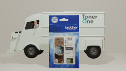 [LC-422 Multipack|INK] Brother Supplies Brother LC422XL Multipack - 4-pack - High Yield - black, yellow, cyan, magenta - original - ink cartridge - for Brother MFC-J5345DW (copy)