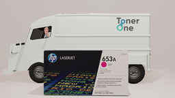 [CF323AC|TONER|B--] HP Genuine CF323AC 653A Magenta Toner Cartridge MFP M680 Sealed Unused (copy)