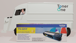 [TN-325Y|TONER|B--] Brother Genuine TN-325Y Yellow Toner Cartridge - Sealed
