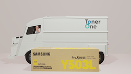 [CLT-Y503L|TONER|B--] Genuine Samsung CLT-Y503L Toner Cartridge - Yellow (copy)
