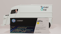 [CE342AH|TONER|B--] Genuine HP 651A Standard Laserjet Toner Cartridge - CE342A- Yellow (copy)