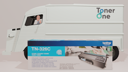 [TN-326C|TONER|B--] Genuine High Capacity Brother TN-326C Toner Cartridge - Cyan (copy)
