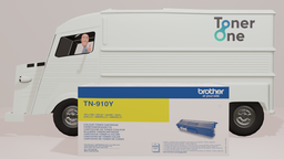 [TN-910Y|TONER|OPEN] Genuine Extra High Capacity Brother TN-910Y Yellow Toner Cartridge (copy)