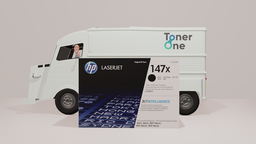 [W1470X|TONER|B--] Genuine HP W1470X 147X High Capacity Black Toner Cartridge
