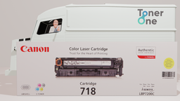 [718Y|TONER|B--] Genuine Canon 718Y Toner Cartridge - Yellow (copy)